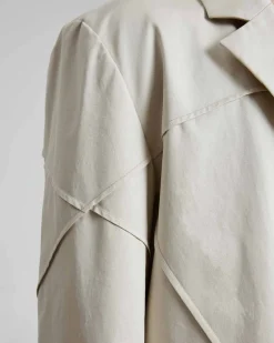 1 × Cotton Criss-Cross Blazer