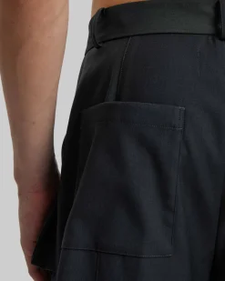 1 × Formalwear Paneled Shorts