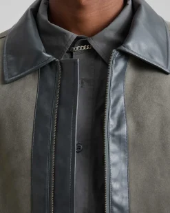 1 ×Zippered Mossy Jacket