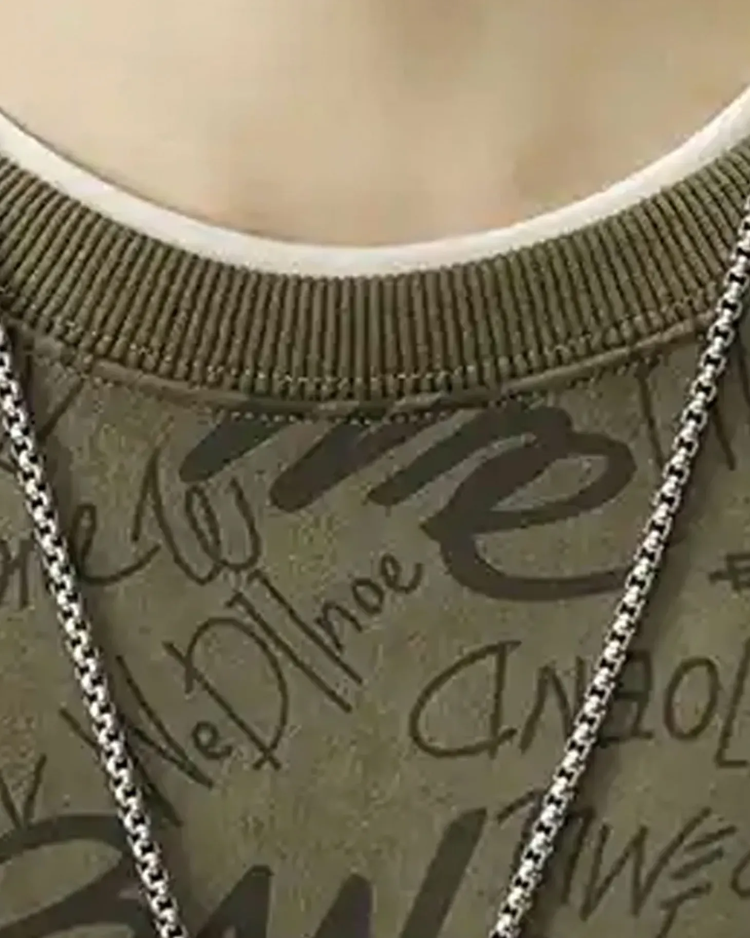 All Print Crewneck Sweatshirt