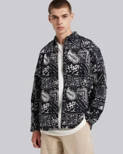 All-Cotton Patterned Shirt