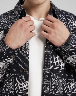 All-Cotton Patterned Shirt