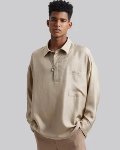 All-Silk Polo Shirt