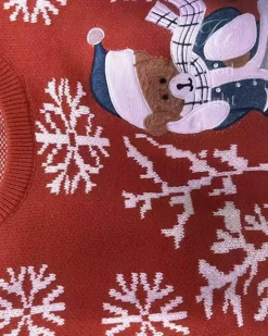 Bear Crewneck Knit Jumper
