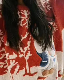Bear Crewneck Knit Jumper