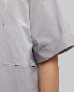 Breathable Nylon Paneled Shirt