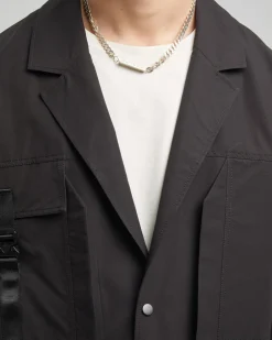 Buckle Pocket Blazer