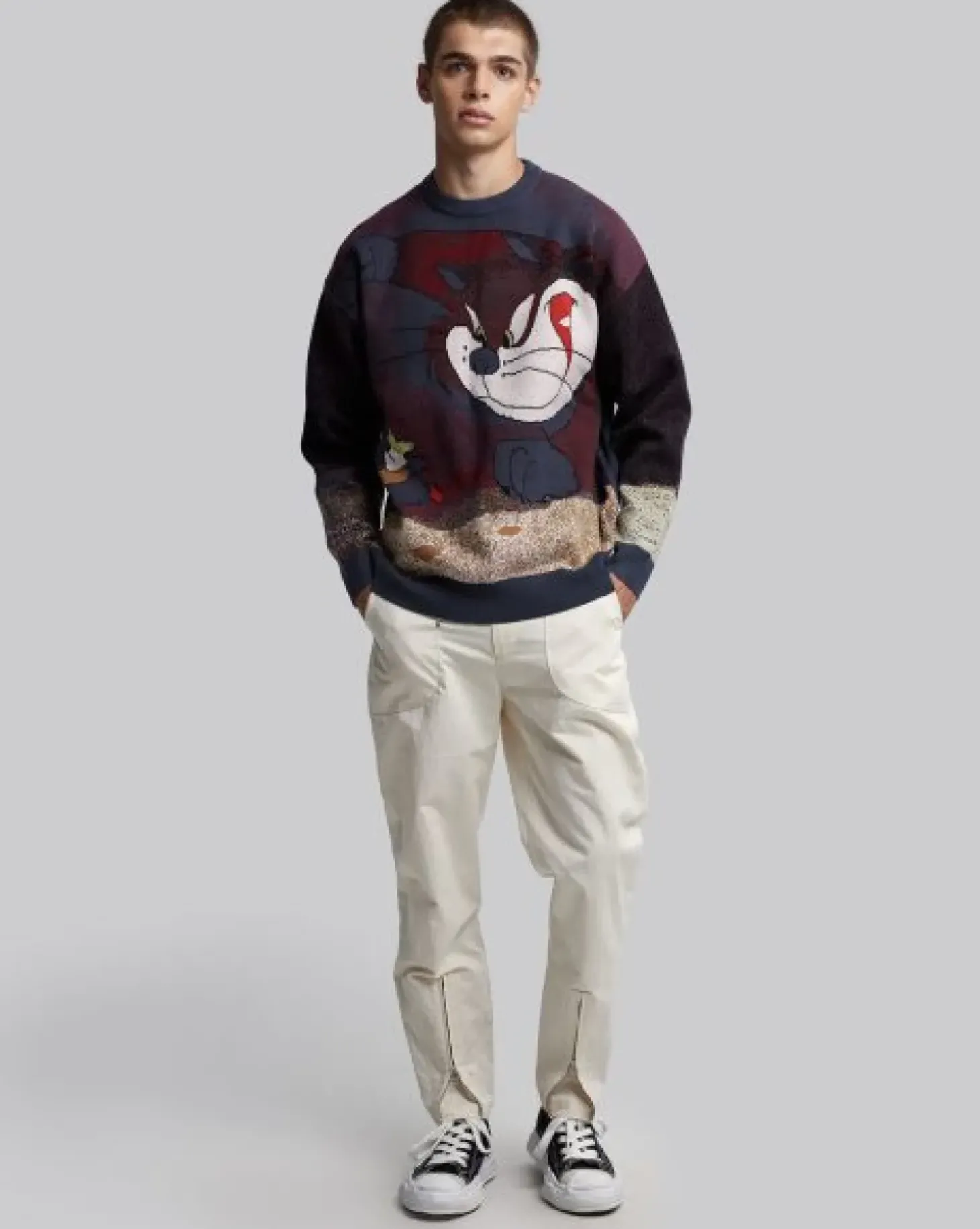 Cat & Mouse Graphics Crewneck