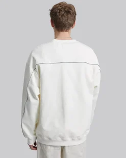 Contrast Color Crewneck Sweatshirt
