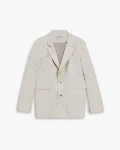 Cotton Criss-Cross Blazer