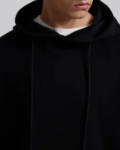 Cotton Paneled Hoodie