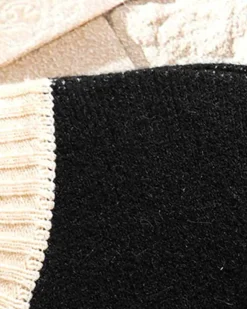 Crewneck Colorblock Knit Jumper