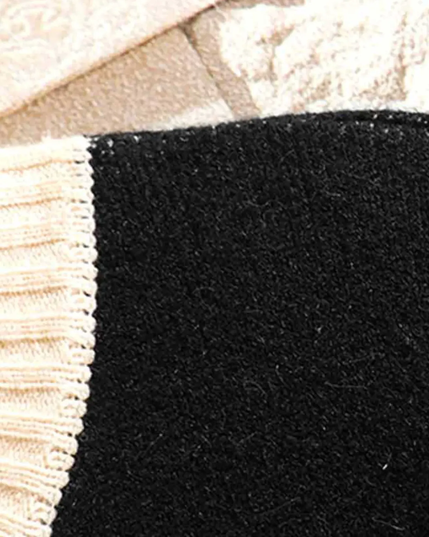 Crewneck Colorblock Knit Jumper