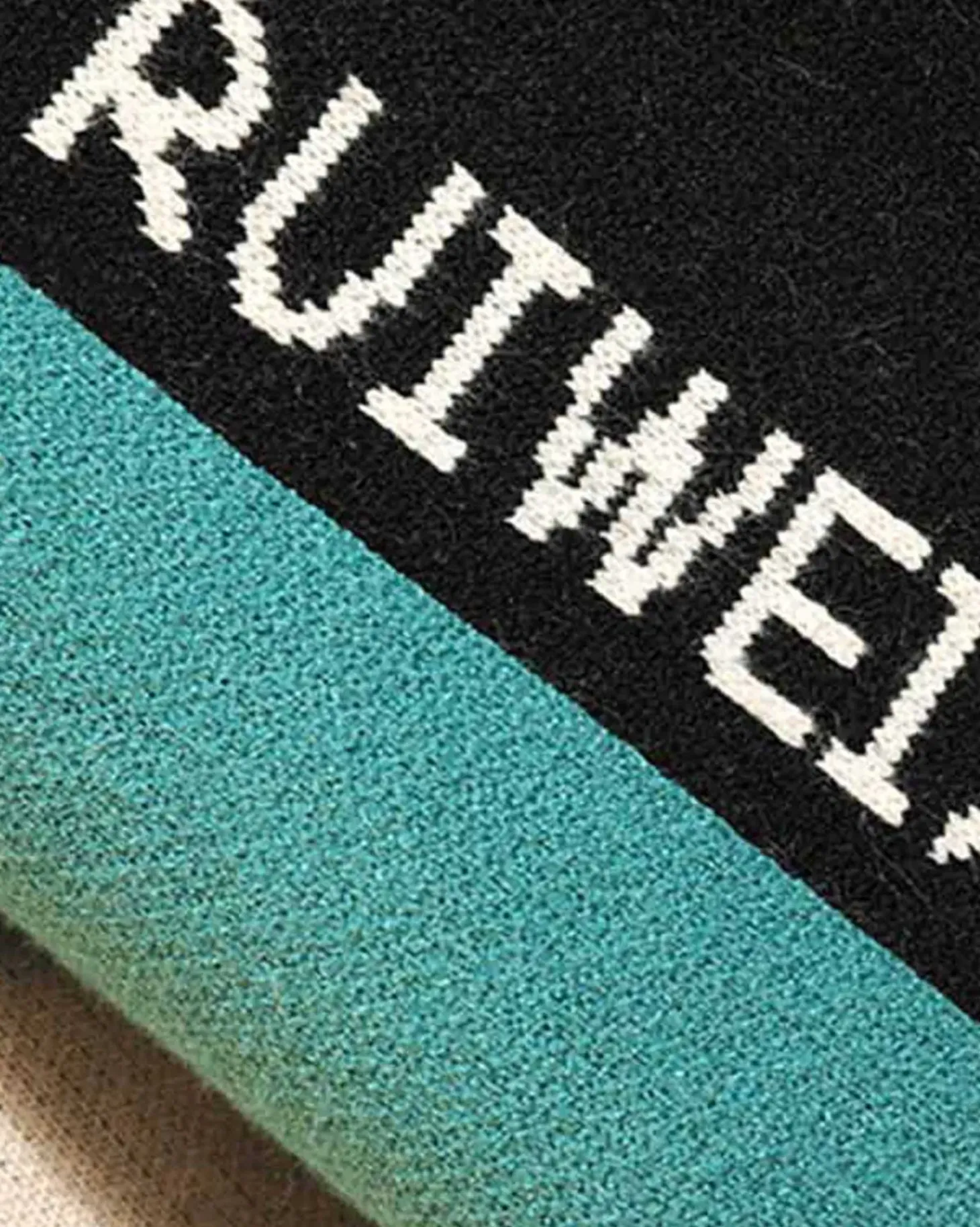 Crewneck Colorblock Knit Jumper