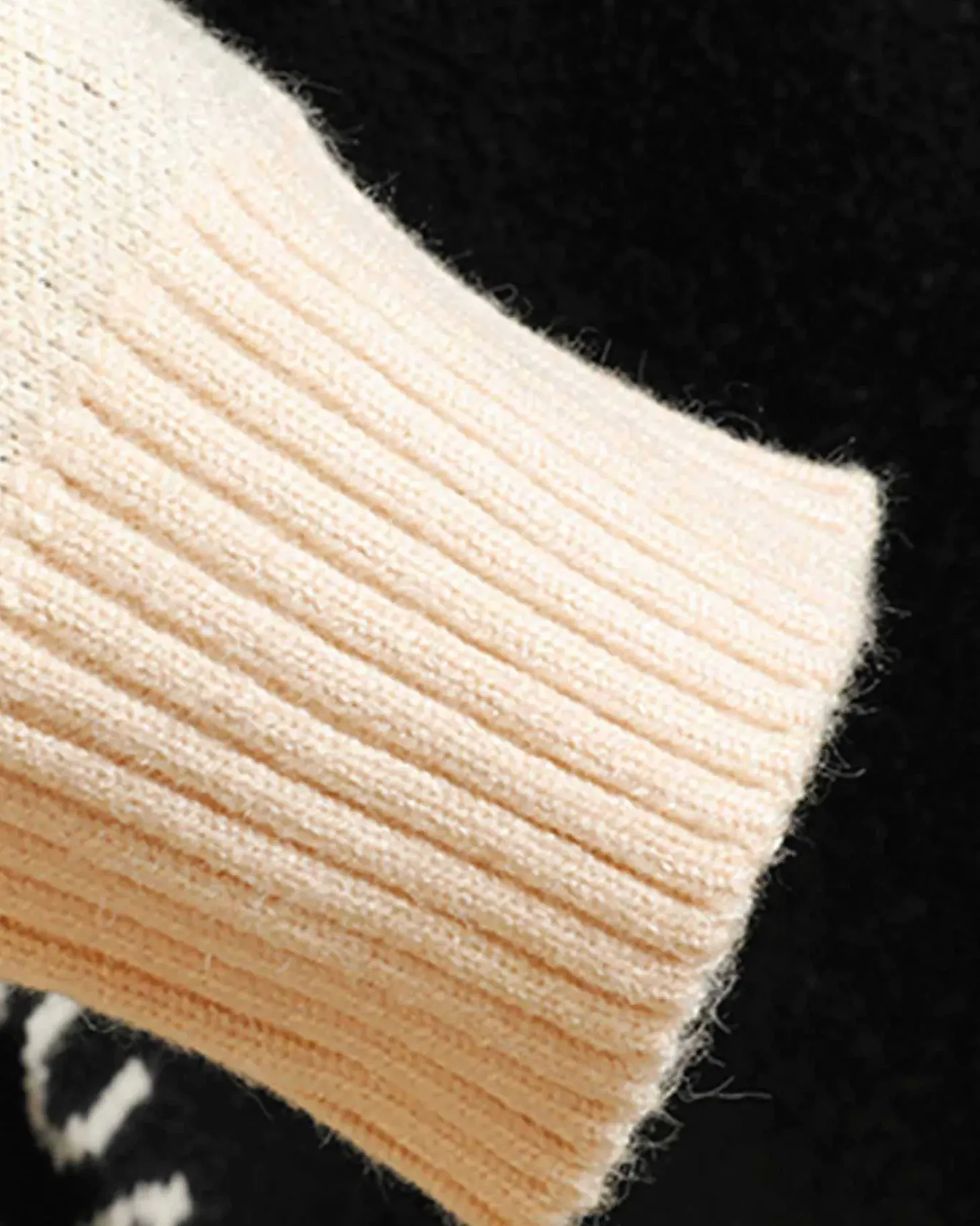 Crewneck Colorblock Knit Jumper