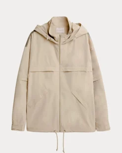 Detachable-Sleeved Windbreaker Set