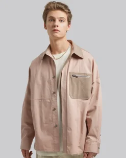 Double Placket Oversize Shirt