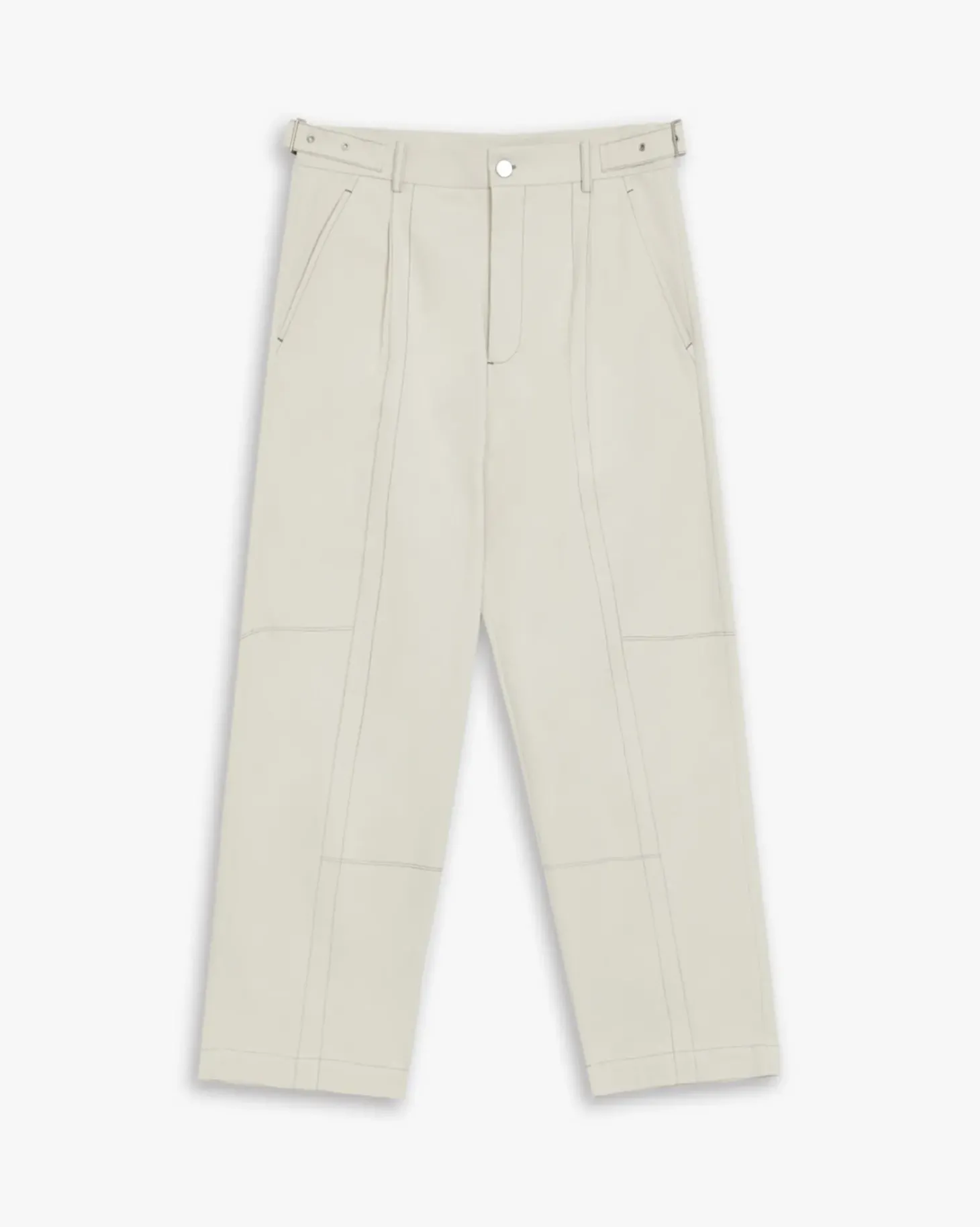 Exposed Seam Baggy Pants