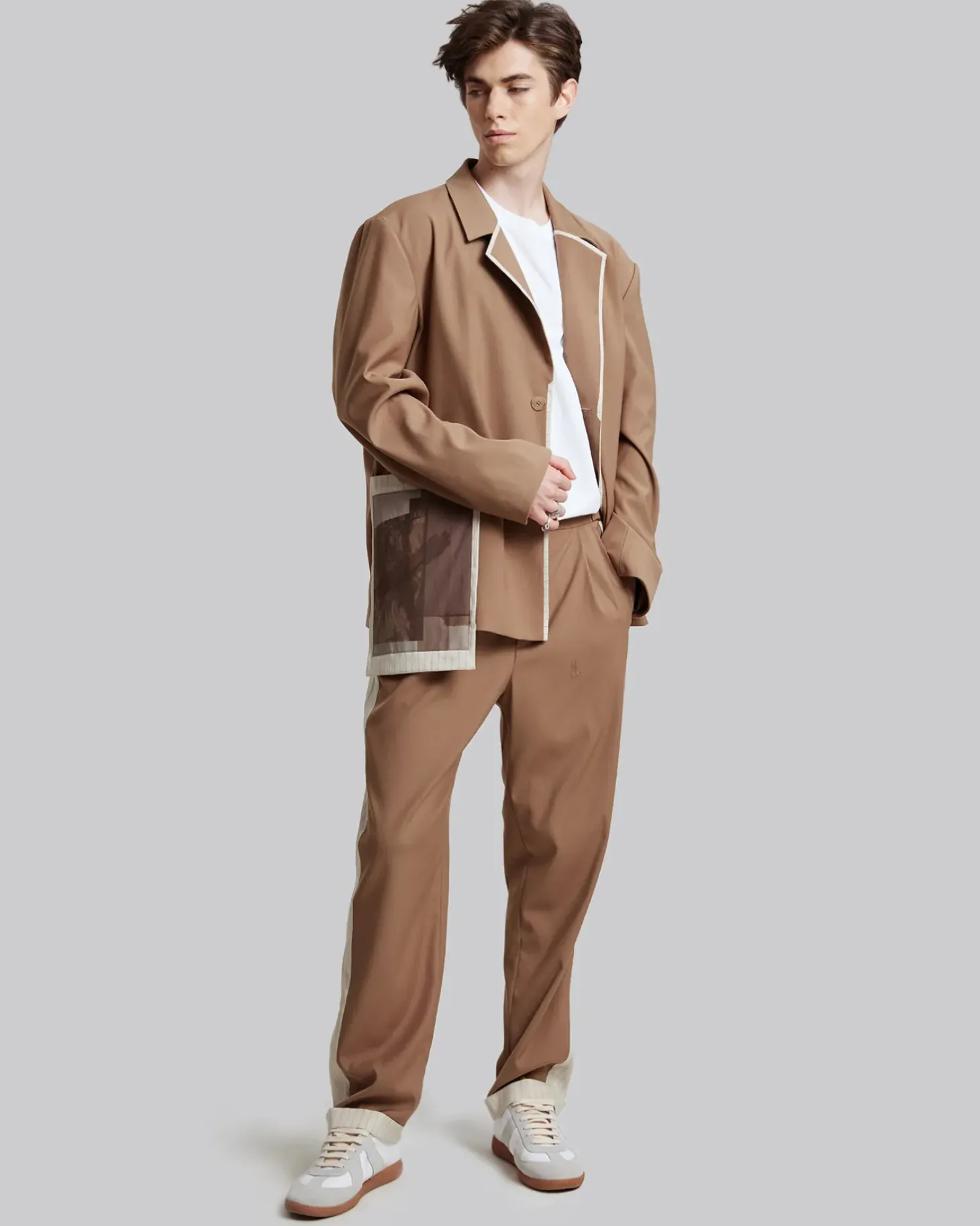 Exterior Pocket Blazer Set
