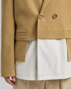 Faux Two-Piece Blazer