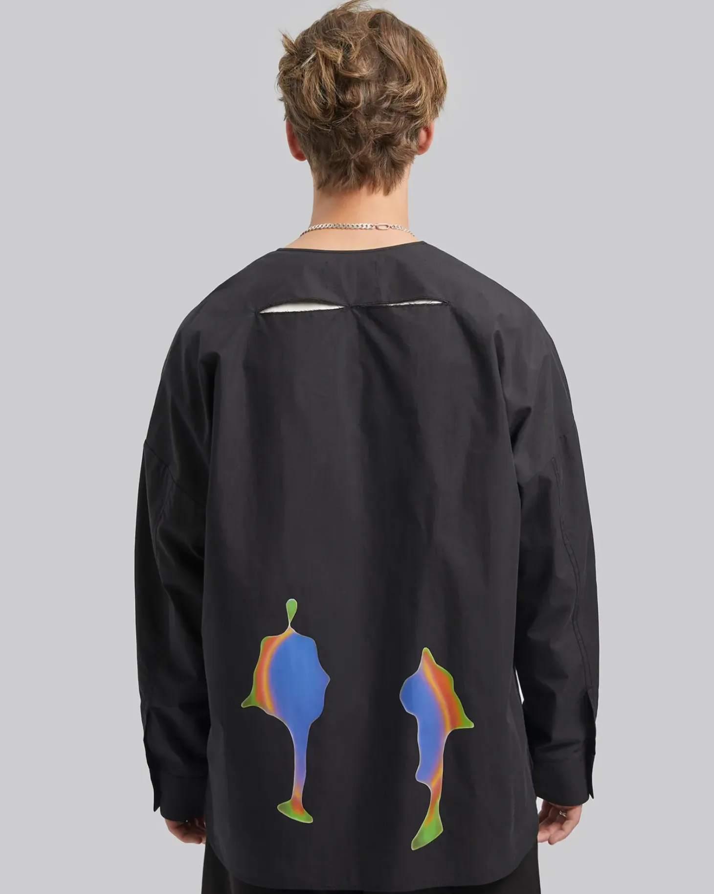 Faux-Collar Shirt