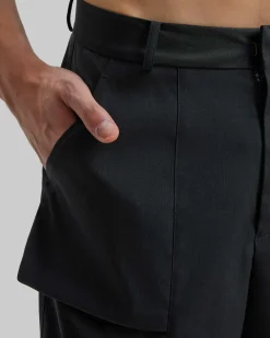 Formalwear Paneled Shorts