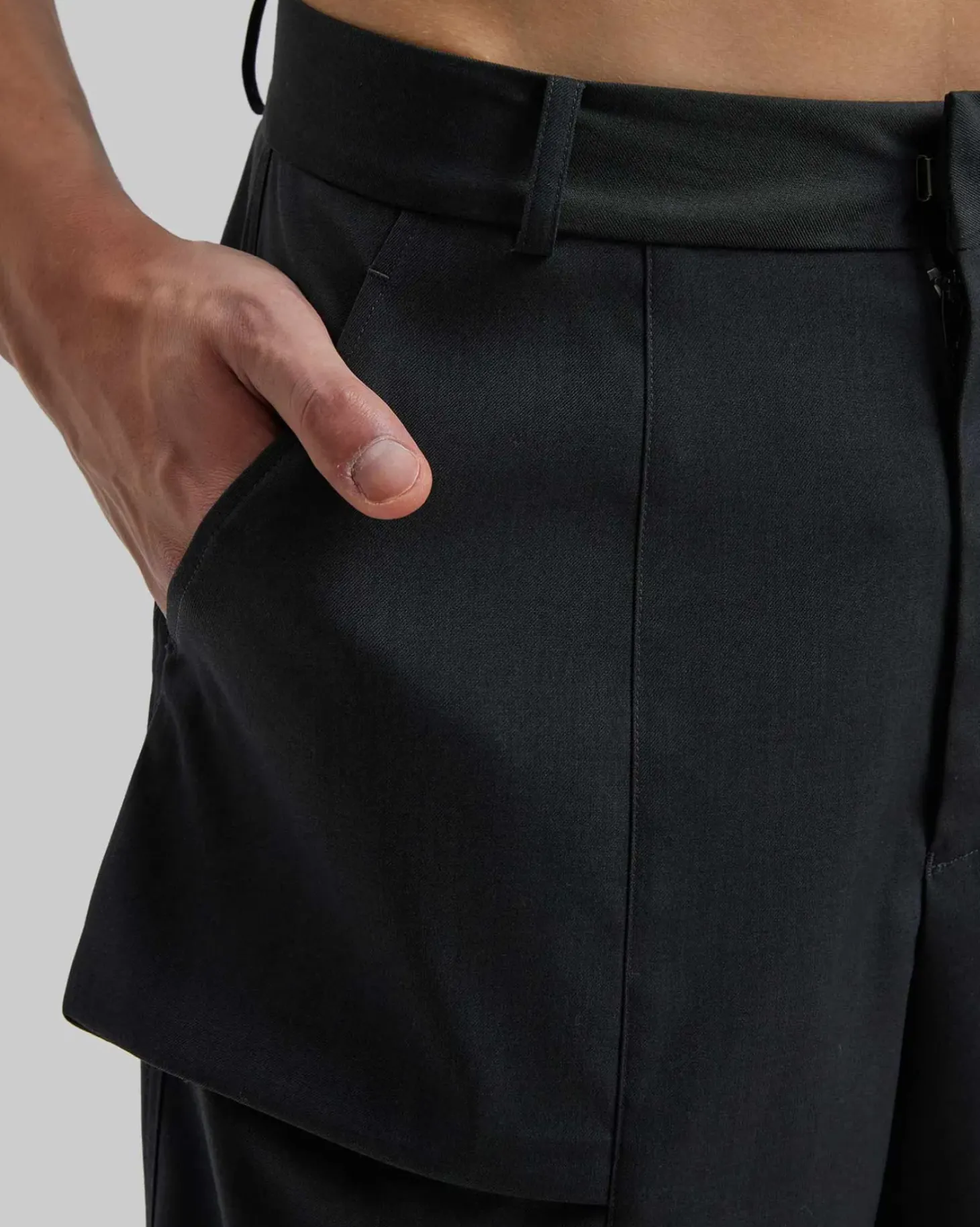 Formalwear Paneled Shorts