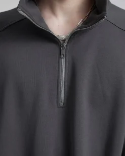 Half-Zip Relaxed Fit Sweatshirt