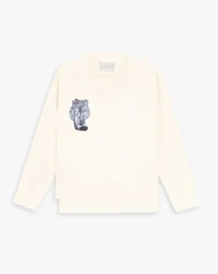 High Low Hem Graphic Sweatshirt