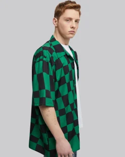 Irregular Checkered Shirt