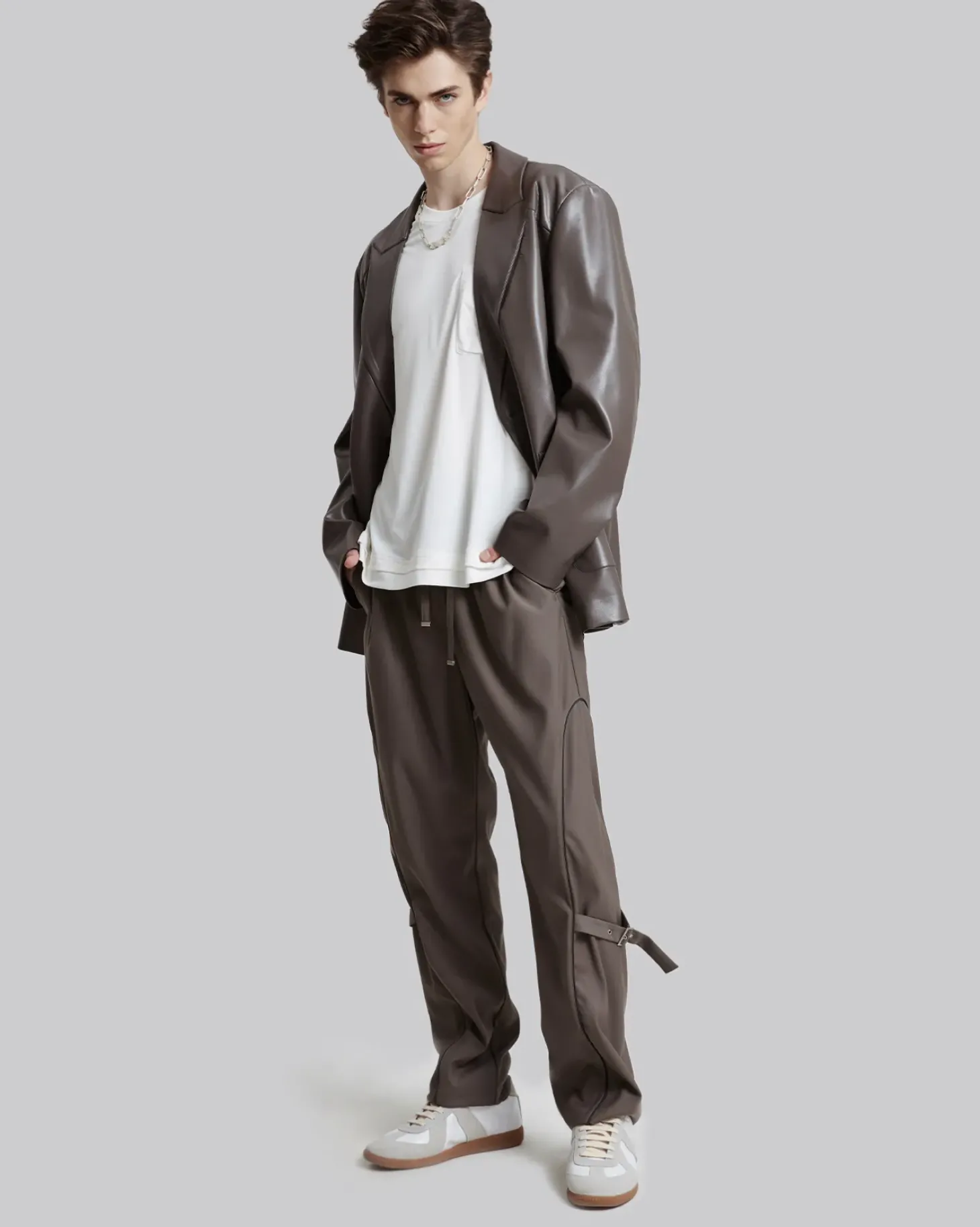 Knee Strapped Pants