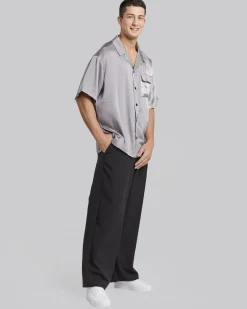 Lightweight Silk Short Sleeve Shirt
