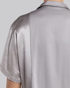 Lightweight Silk Short Sleeve Shirt
