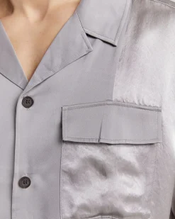 Lightweight Silk Short Sleeve Shirt