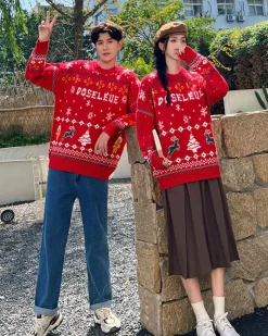 Loose-Cut Christmas Jumper