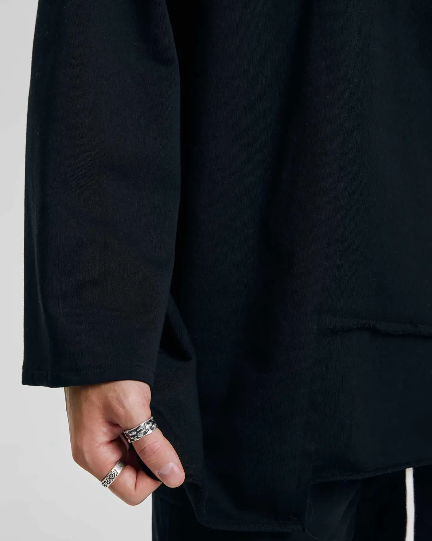 Paneled Long-Sleeve T-Shirt