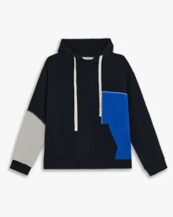 Paneled Oversize Hoodie