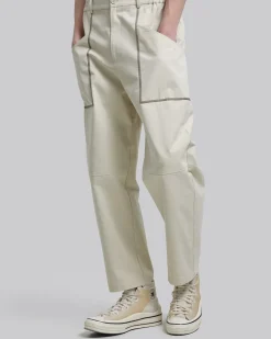 Patch Pocket Cropped Pants
