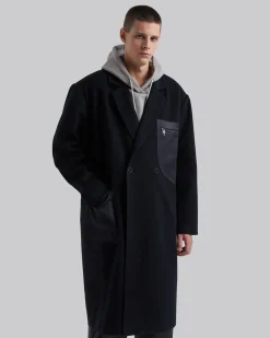 Patch Pocket Wool Coat