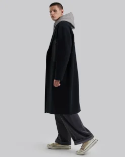 Patch Pocket Wool Coat