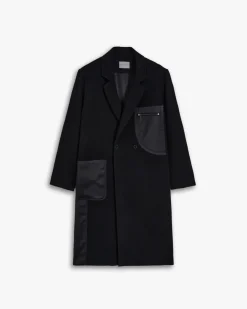 Patch Pocket Wool Coat