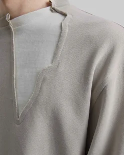 Plain Deconstruct Sweatshirt