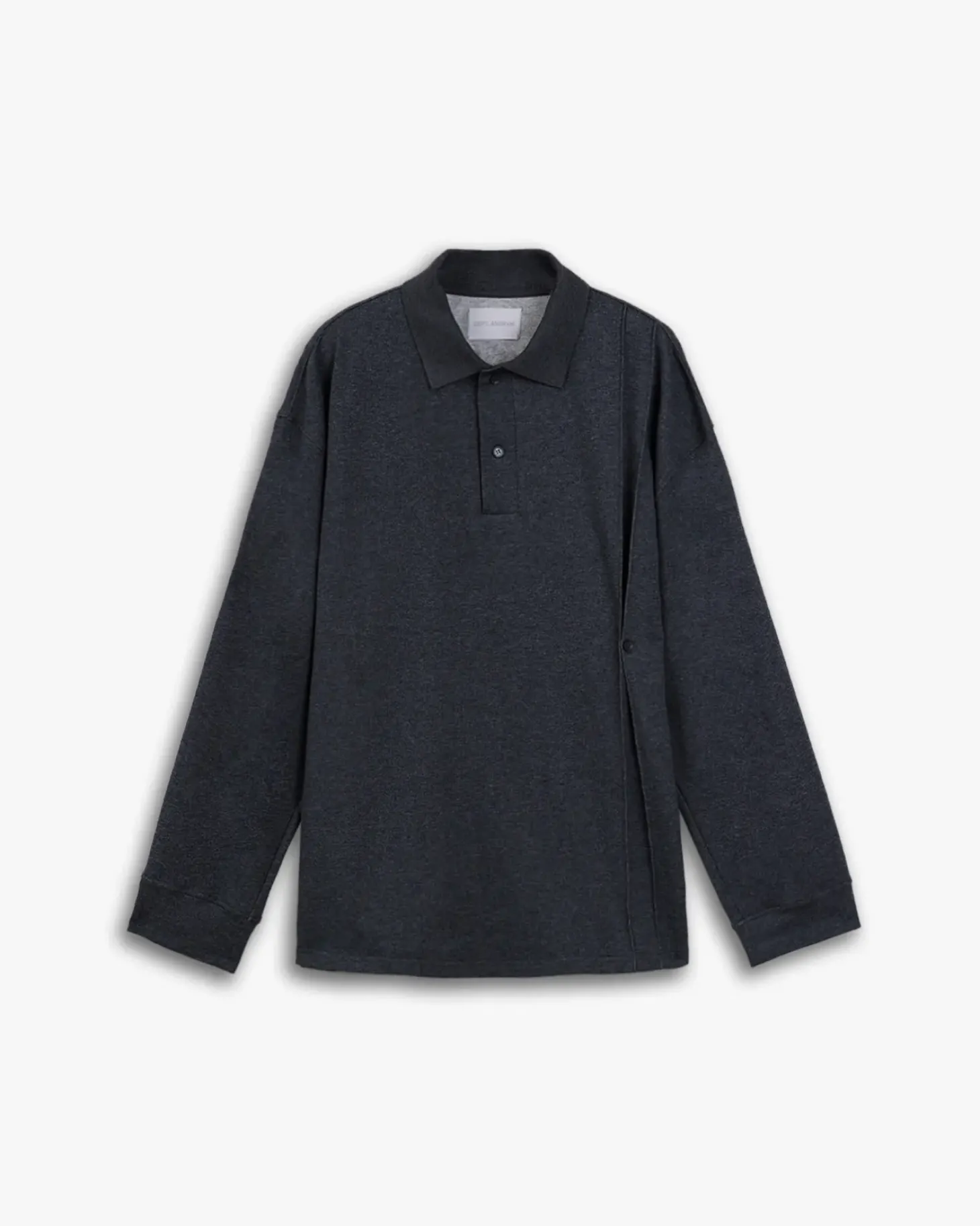 Plain Polo Shirt With Buttons