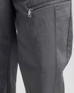 Pleated Pants With Zippers