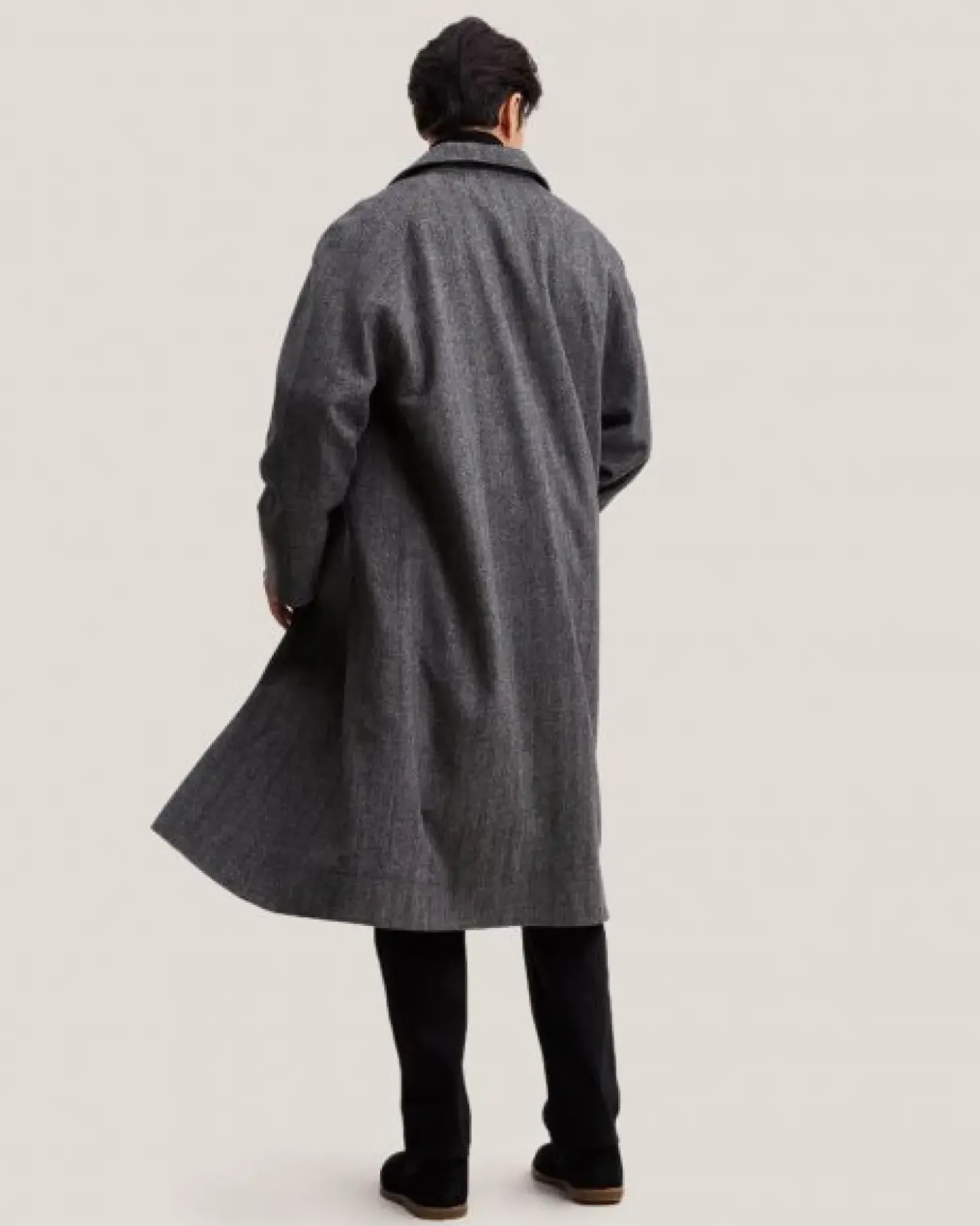Pure Wool Overcoat Set