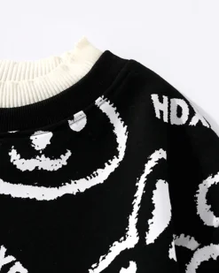 Rabbit Cotton Crewneck Sweatshirt