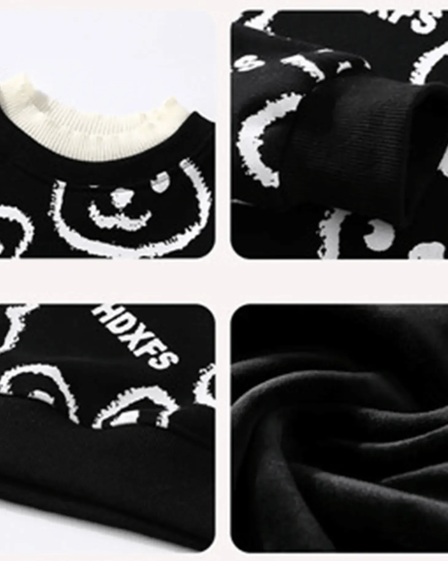 Rabbit Cotton Crewneck Sweatshirt
