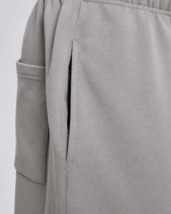 Raw-Edged Gym Shorts