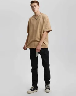 Raw-Edged T-Shirt