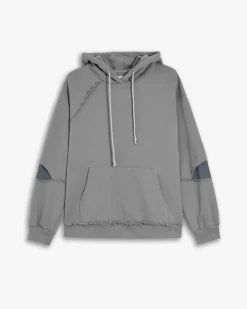 Reflective Back Cutout Hoodie
